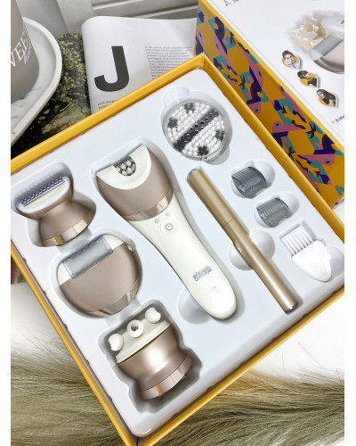 Багатофункціональний електричний епілятор Beauty Tools Kit 6in1