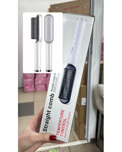 Гребінець випрямляч для укладання волосся Hair straightener HQT-909