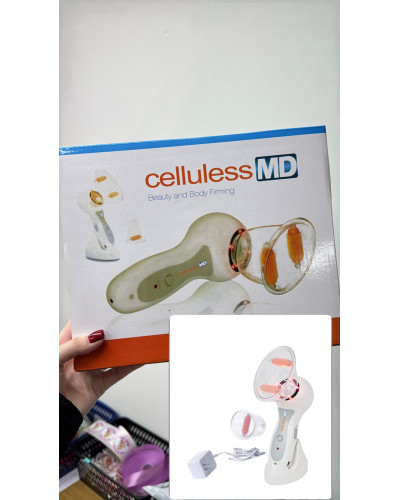 Антицелюлітний вакуумний масажер Celluless MD для всього тіла і сідниць