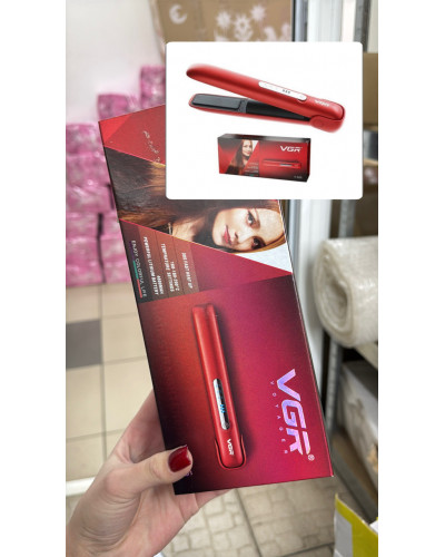 Випрямляч для волосся акумоляторний Hair Straightener VGR V-585