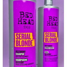 Тонуючий шампунь для блондинок Tigi Bed Head Serial Blonde Shampoo 400 мл