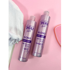 Шампунь для нейтралізації жовтизни You Look Professional Blond Pink Shine Shampoo