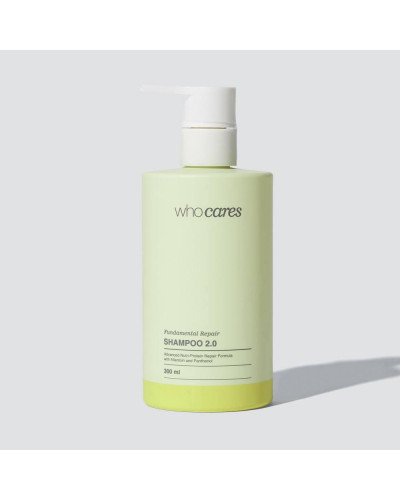 Шампунь для глибокого очищення шкіри голови whocares Shampoo 2.0 Fundamental Repair 300 ml