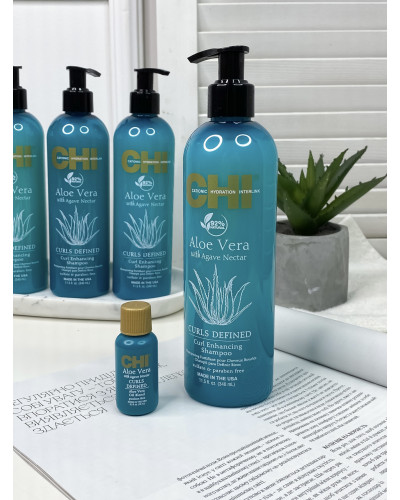 Шампунь для волосся CHI Aloe Vera Curl Enhancing