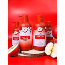 Шампунь для волосся з яблучним оцтом Bogenia Apple Cider Vinegar