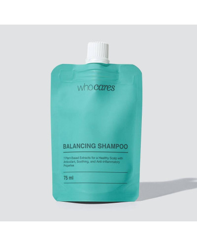 Тревел-пак шампуню безсульфатного whocares Balancing Shampoo 75 ml