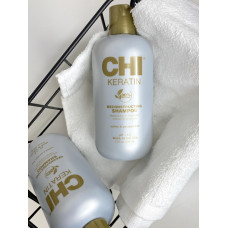 Відновлюючий кератиновий шампунь для волосся Chi Keratin Reconstructing