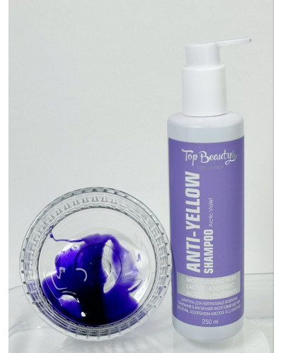 Шампунь для нейтралізації жовтизни Shampoo Anti-Velo Artilh Top Beauty