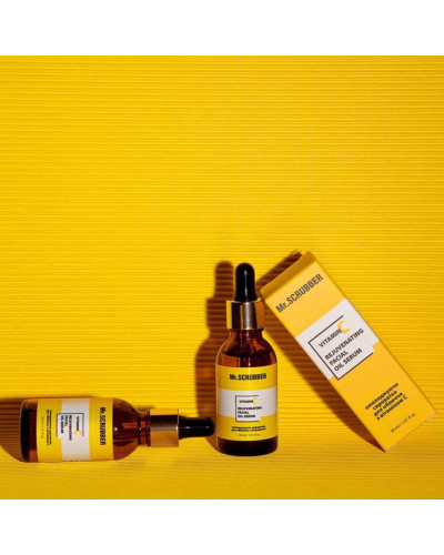 Омолоджувальна сироватка для обличчя з вітаміном С Mr.Scrubber С Rejuvenating Facial Oil Serum