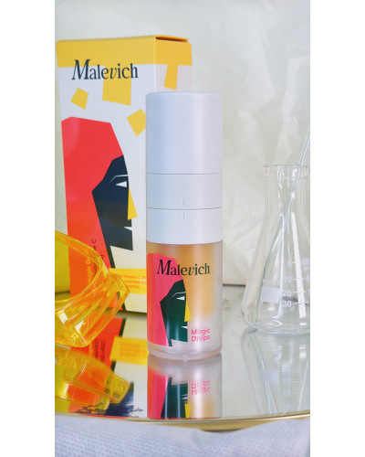 Освітлююча сироватка з вітаміном С Magic Drops Malevich