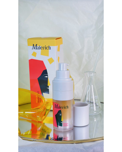 Освітлююча сироватка з вітаміном С Magic Drops Malevich