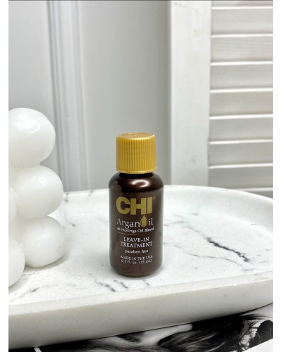 Зволожуюча олія для волосся CHI Argan Oil Plus Moringa Oil (міні)