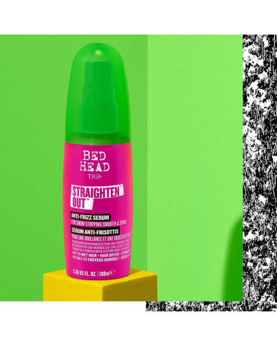 Сироватка для вирівнювання волосся Bed Head Tigi straighten out Anti Frizz Serum