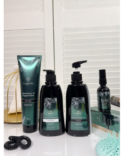 Сироватка для волосся Bogenia з розмарином та мʼятою ROSEMARY PEPPERMINT HAIR SERUM BOGENIA
