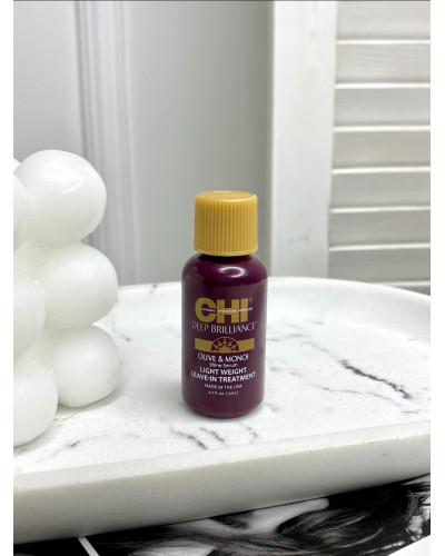 Незмивна сироватка-шовк для волосся CHI Deep Brilliance Shine Serum (міні)