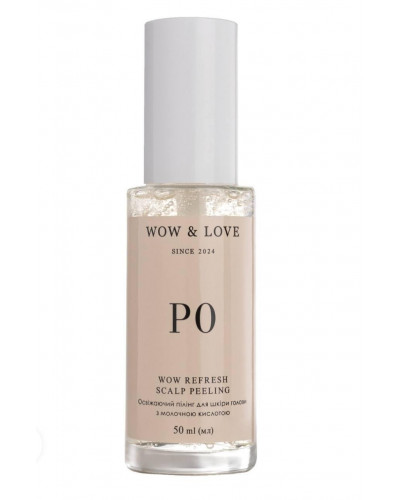Освіжаючий пілінг для шкіри голови з молочною кислотою Wow & Love P0 Wow Refresh Scalp Peeling, 50 мл