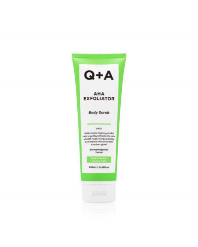 Скраб для тіла з AHA-кислотами Q+A AHA Exfoliator Body Scrub 250ml