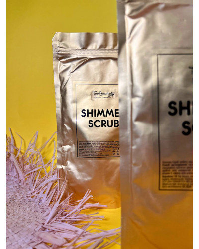 Скраб для тіла Top Beauty Scrub Shimmer на кавовій основі із шимером