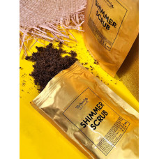 Скраб для тіла Top Beauty Scrub Shimmer на кавовій основі із шимером