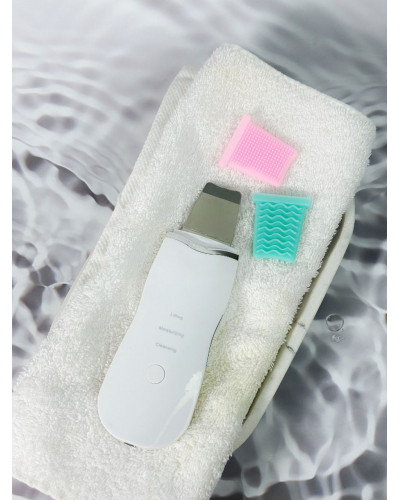 Ультразвуковий скрабер для чищення, ліфтингу обличчя Skin Scrubber