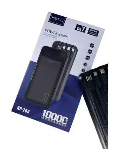 Портативний зарядний пристрій (батарея) HEPU HP205 10000 mAh