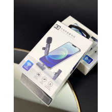Петлічний мікрофон К8 type-C+Lightning для блогера