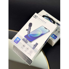 Петлічний мікрофон К8 type-C+Lightning для блогера