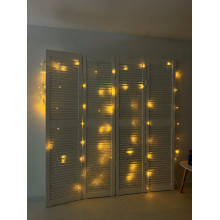 Тепла гірлянда-шторка від usb led light 3 м