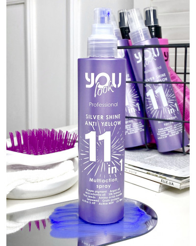 Мультиспрей миттєвої дії для блондинок 11 в 1 You Look Professional Multiaction Spray 11 in 1