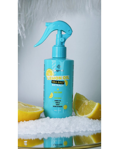 Сольовий спрей для волосся LEMON OIL & SEA SALT SPRAY BOGENIA BG440