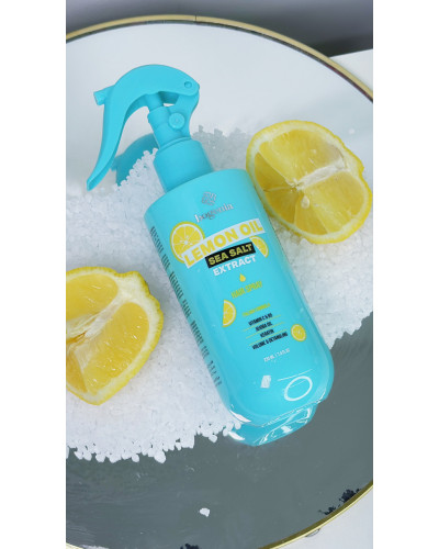 Сольовий спрей для волосся LEMON OIL & SEA SALT SPRAY BOGENIA BG440