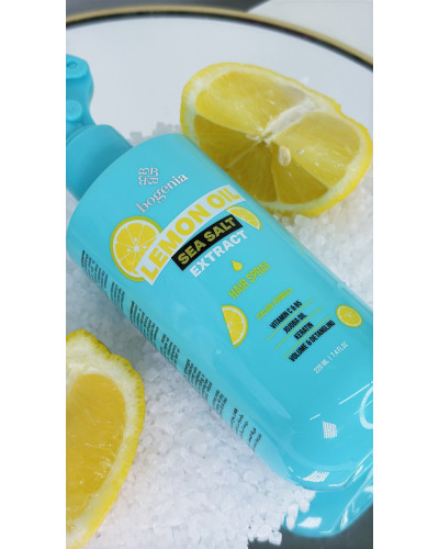 Сольовий спрей для волосся LEMON OIL & SEA SALT SPRAY BOGENIA BG440