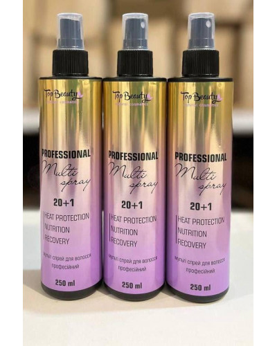 Багатофункціональний спрей для волосся 20+1 Multi Spray Top Beauty