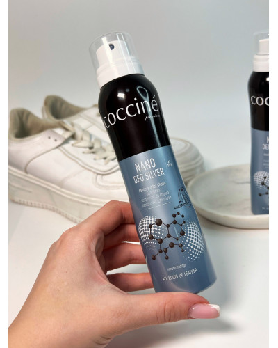 Дезодорант для взуття з частинками срібла Coccine Nano Deo Silver — 150 мл