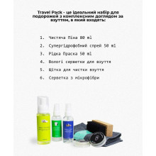 Набір для догляду за взуттям Travel Pack Beclean