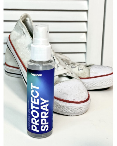 Водовідштовхувальний спрей для взуття Beclean Protect spray