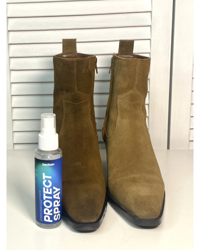 Водовідштовхувальний спрей для взуття Beclean Protect spray