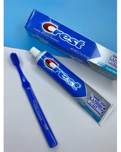 Відбілююча зубна паста Crest Baking Soda & Peroxide Whitening Fresh Mint