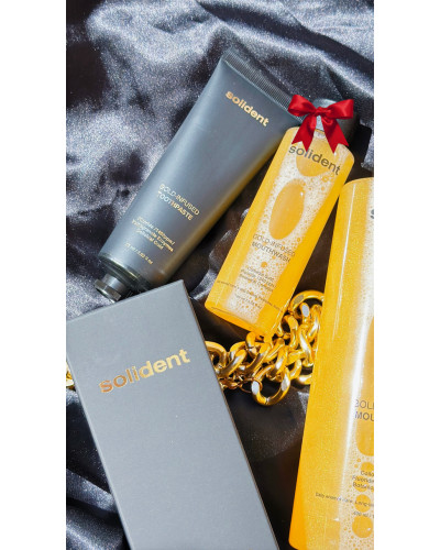 Зубна паста Solident Gold-Infused Toothpaste з колоїдним золотом