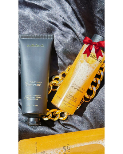 Зубна паста Solident Gold-Infused Toothpaste з колоїдним золотом