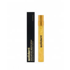 Освіжаючий спрей для порожнини рота Solident Gold-Infused Mouth Spray з колоїдним золотом