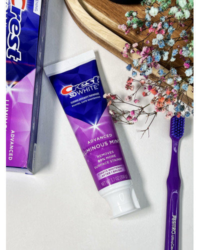 Відбілююча зубна паста Crest 3D White Advanced Luminous Mint