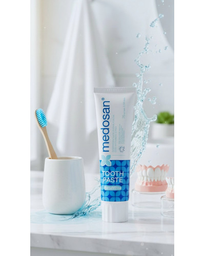 Відбілювальна зубна паста для чутливих зубів Medosan SensiWhite
