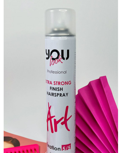 Аерозольний лак сильної фіксації You look Professional Super Strong HairSpray, 500 мл