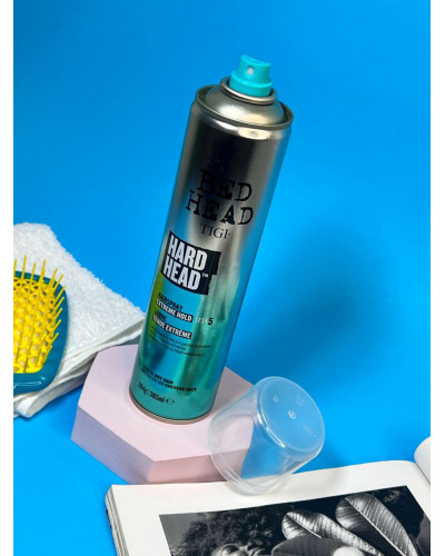 Tigi Bed Head Hard Head лак для волосся екстрасильної фіксації
