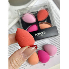 Набір міні спонжей для нанесения макіяжу Kiko Milano Mini Precision Blender Kit