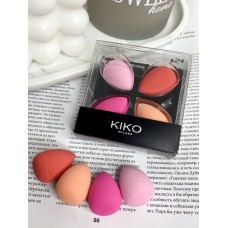 Набір міні спонжей для нанесения макіяжу Kiko Milano Mini Precision Blender Kit