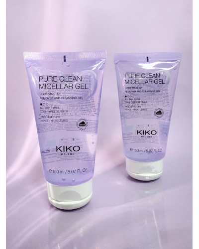 Міцелярний гель для вмивання обличчя KIKO 150 мл