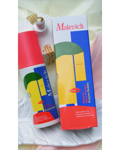 Балансувальна ензимна пудра для обличчя Malevich Balance micro powder