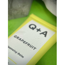 Заспокійливе поєднання олій для очищення обличчя з ароматом грейпфрута Q+A Q+A Cleansing balm Grapefruit